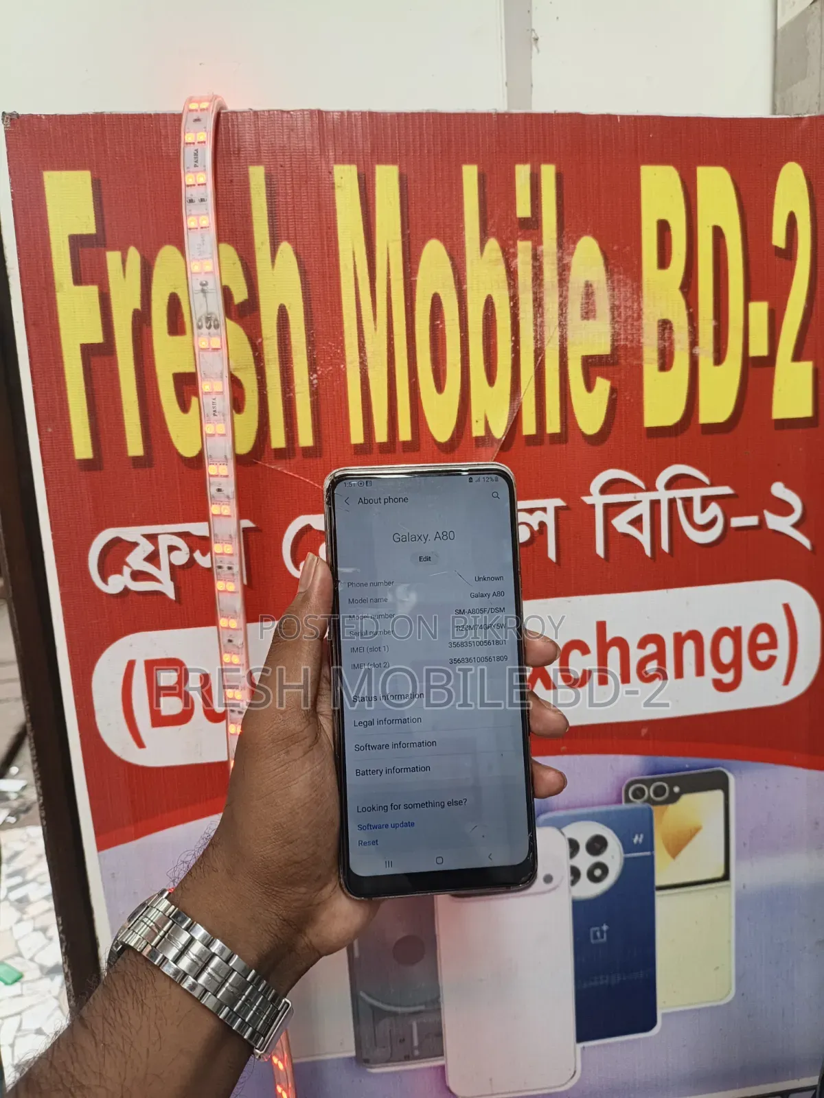 Samsung Galaxy A80 128 GB Black