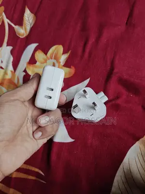 অরিজিনাল অ্যাপল ৩৫ ওয়াট ইউএসবি-সি পাওয়ার অ্যাডাপ্টার (A2676) | ইউকে প্লাগ | চমৎকার