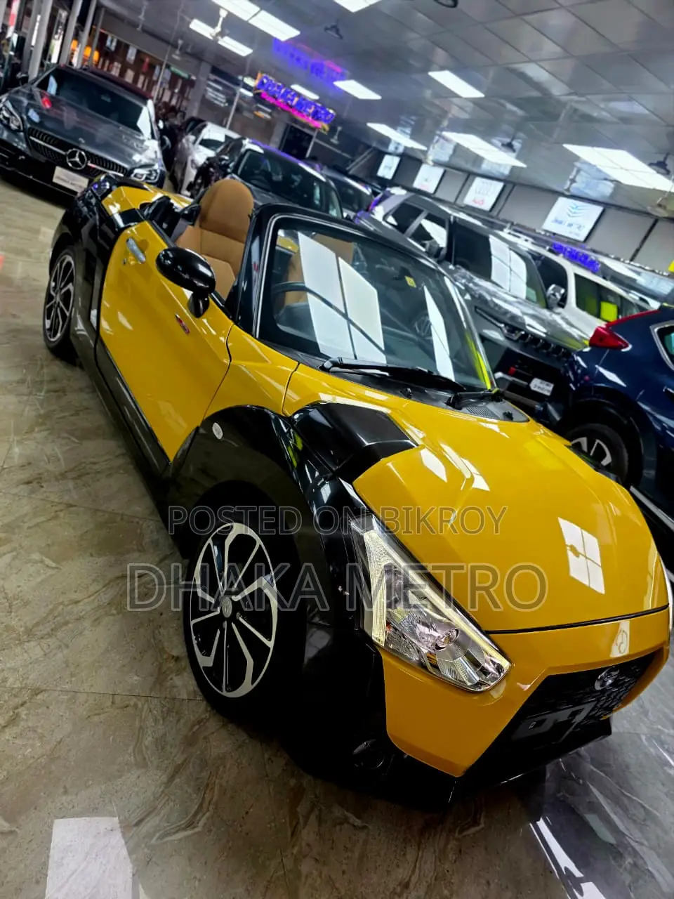 Daihatsu Copen 2017 Yellow
