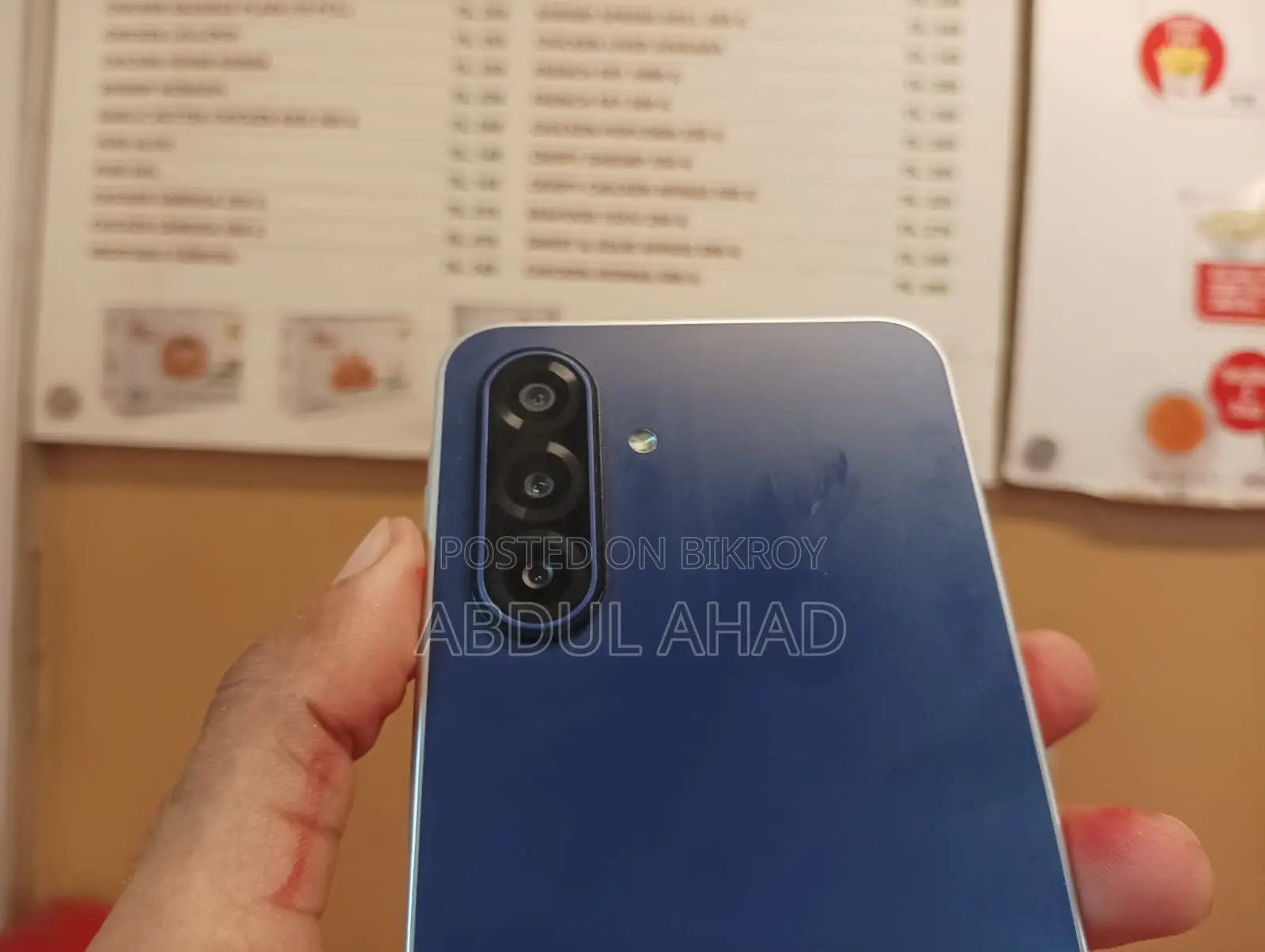 Samsung Galaxy M17 5G ১২৮ জিবি ব্লু