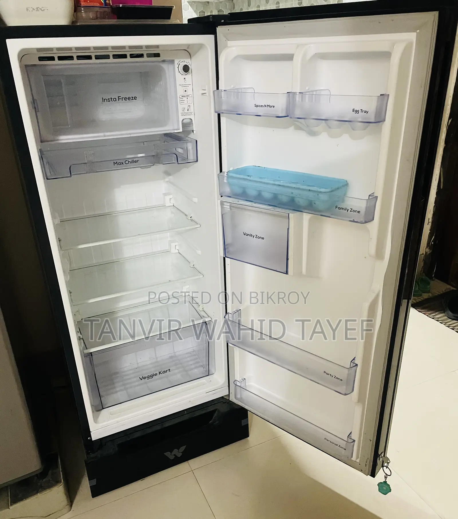 Walton Refrigerator 193 Liters