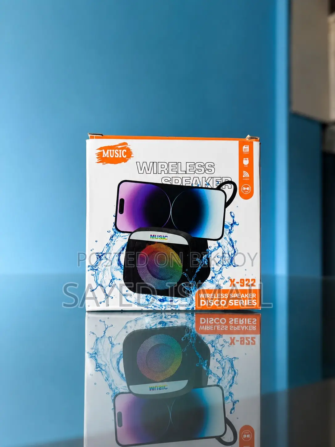 Bring the X-922 Wireless Speaker to rock the party