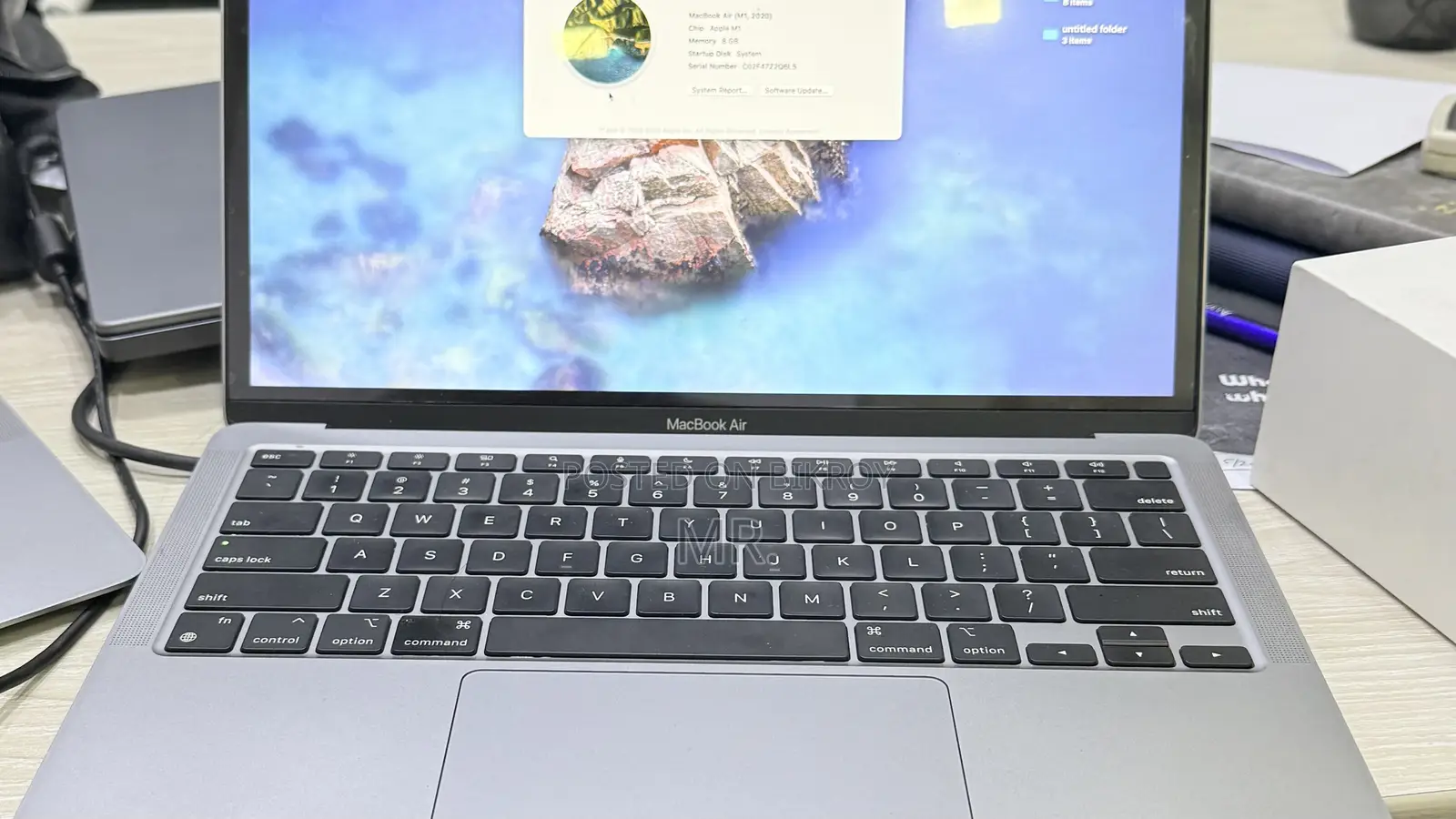 Laptop Apple MacBook Air 8GB Apple M1 SSD 512GB