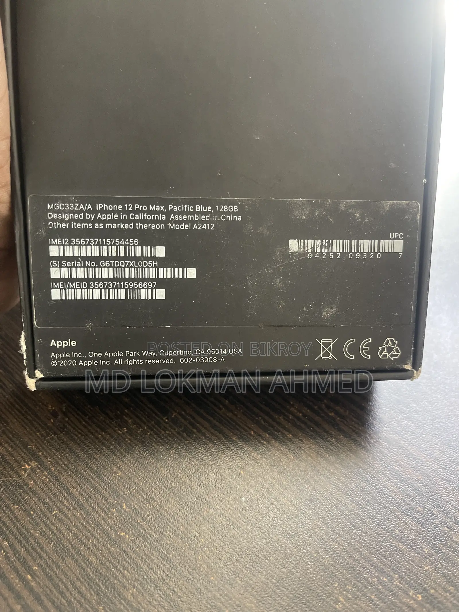 Apple iPhone 12 Pro Max 128 GB Blue