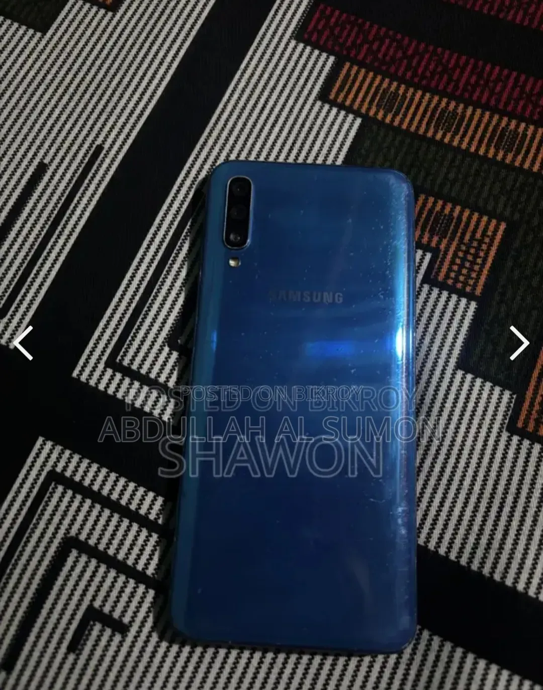 স্যামসাং গ্যালাক্সি এ৫০ ৬৪ জিবি নীল