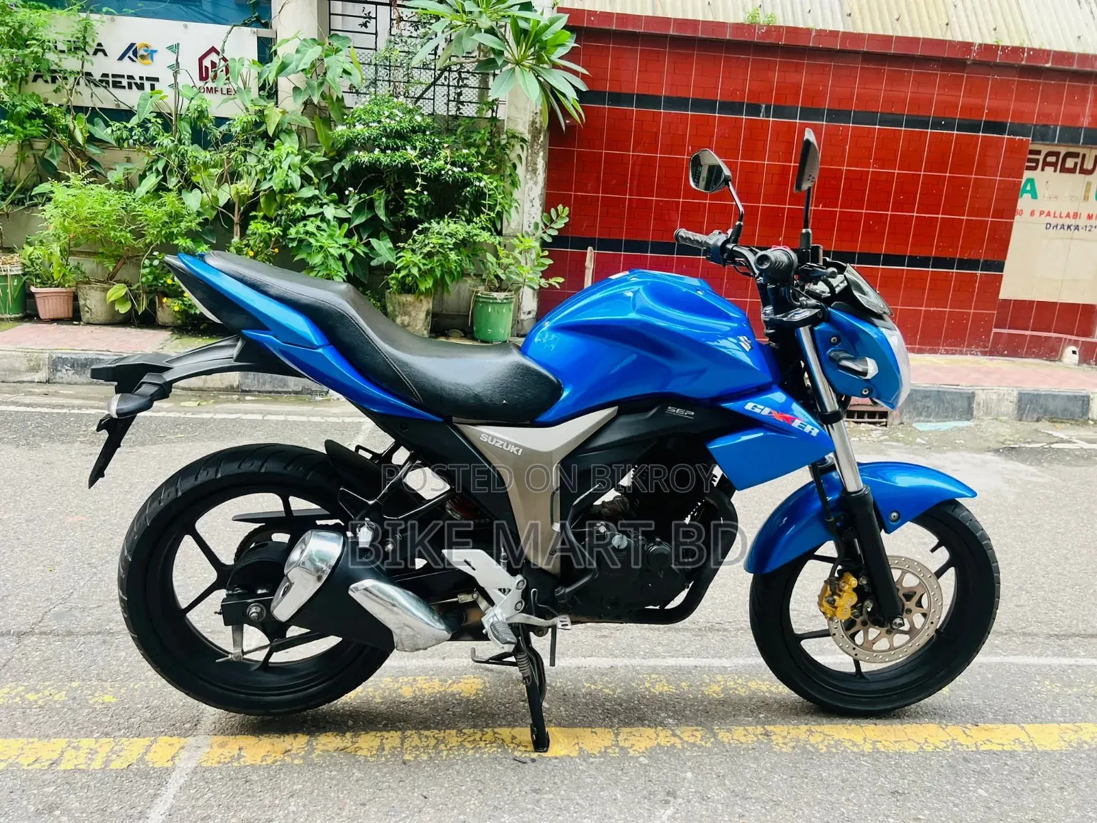 Suzuki Gixxer 2023 Blue