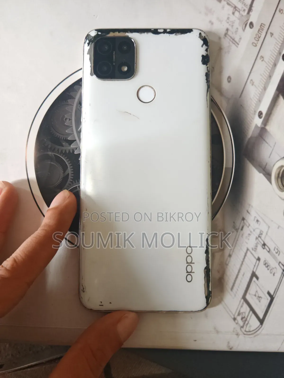Oppo A15s 64 GB White