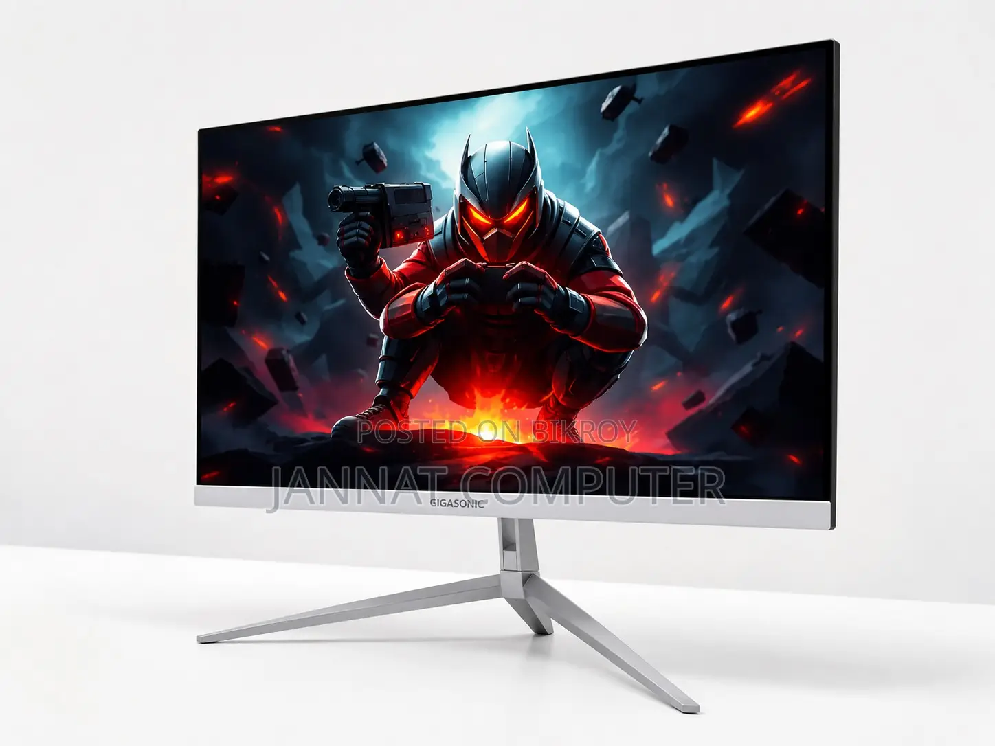GIGASONIC GS-21.5FHD500S8 21.5" FHD Gaming Monitor | 100Hz IPS