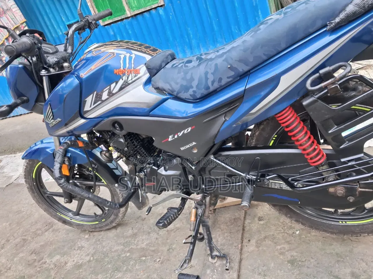 Honda Livo 2019 Blue