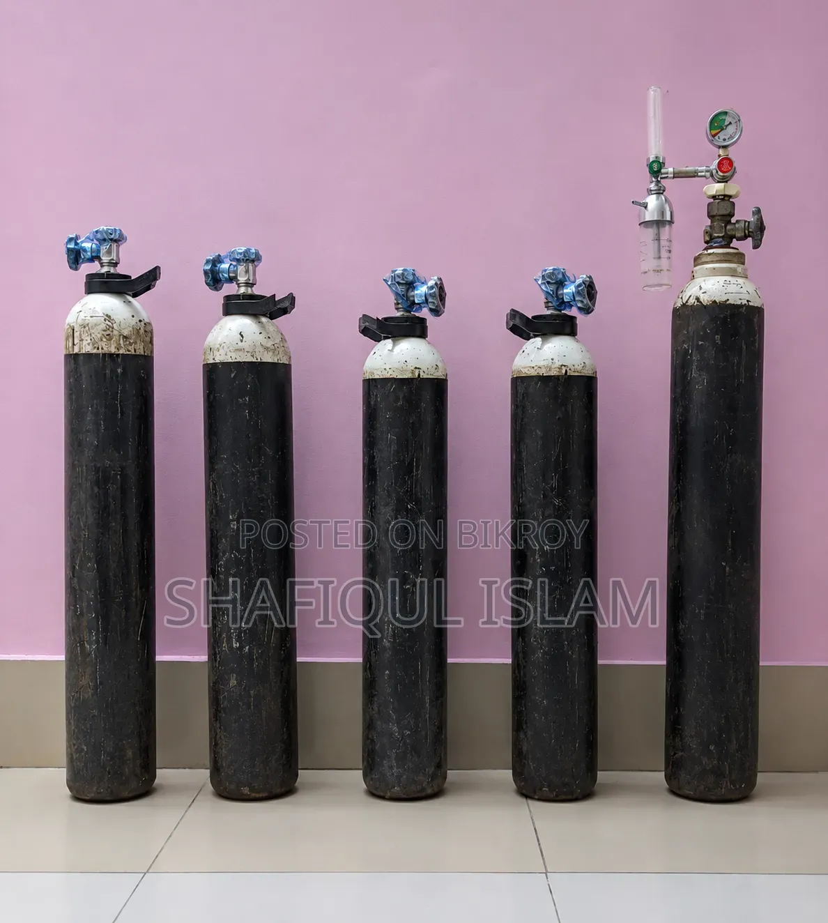 New and Used Oxygen Cylinder and Flowmeter Sale