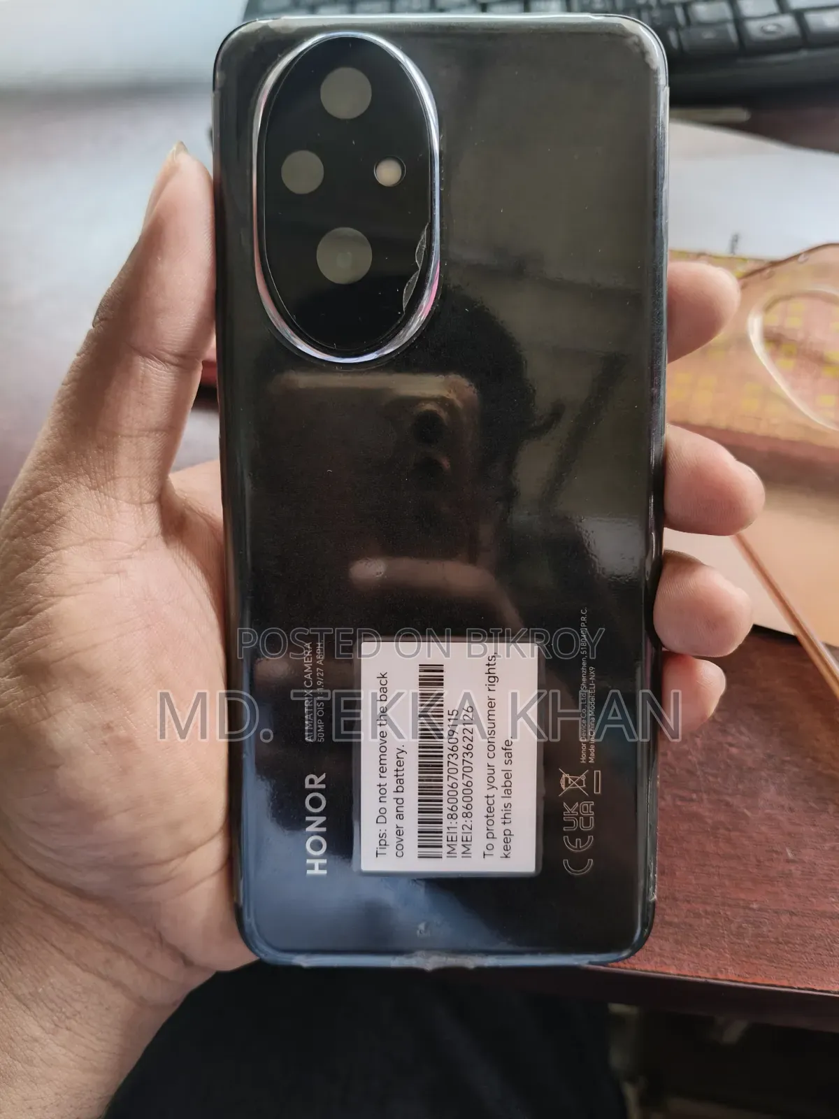 Honor 200 256 GB Black