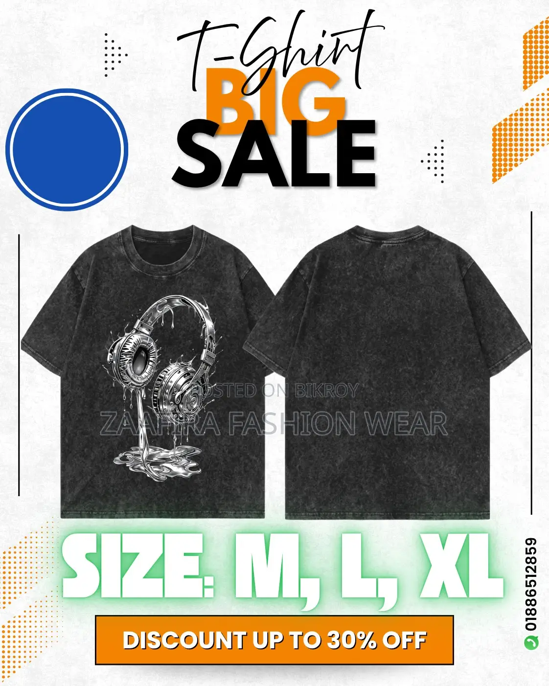 Trendy Acid Wash Drop Shoulder T-Shirt