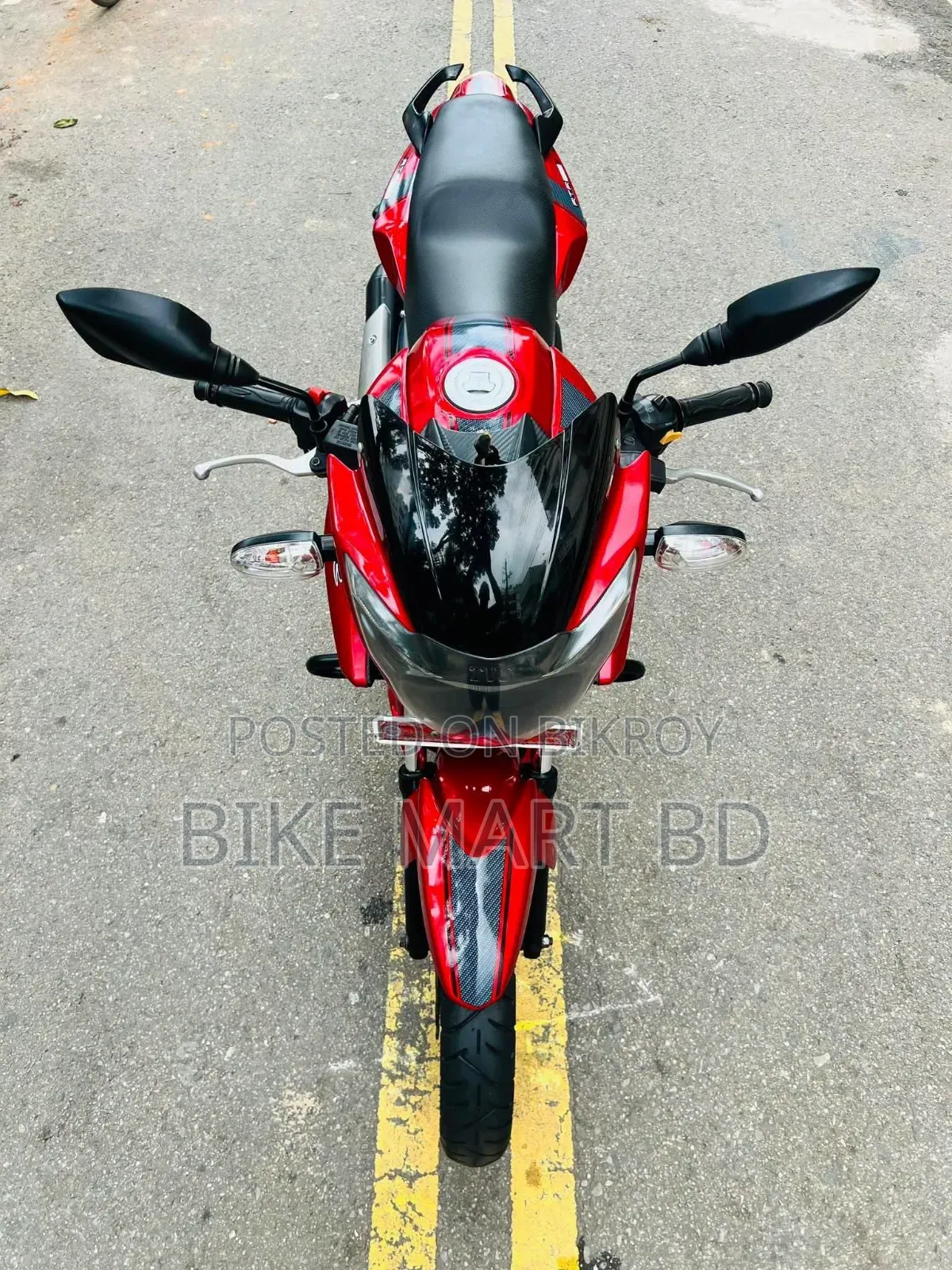 TVS Apache RTR 160 2V 2018 Red