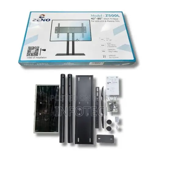ZENO Z500L 42′′-80′′ Tabletop TV Stand Up to 70kg
