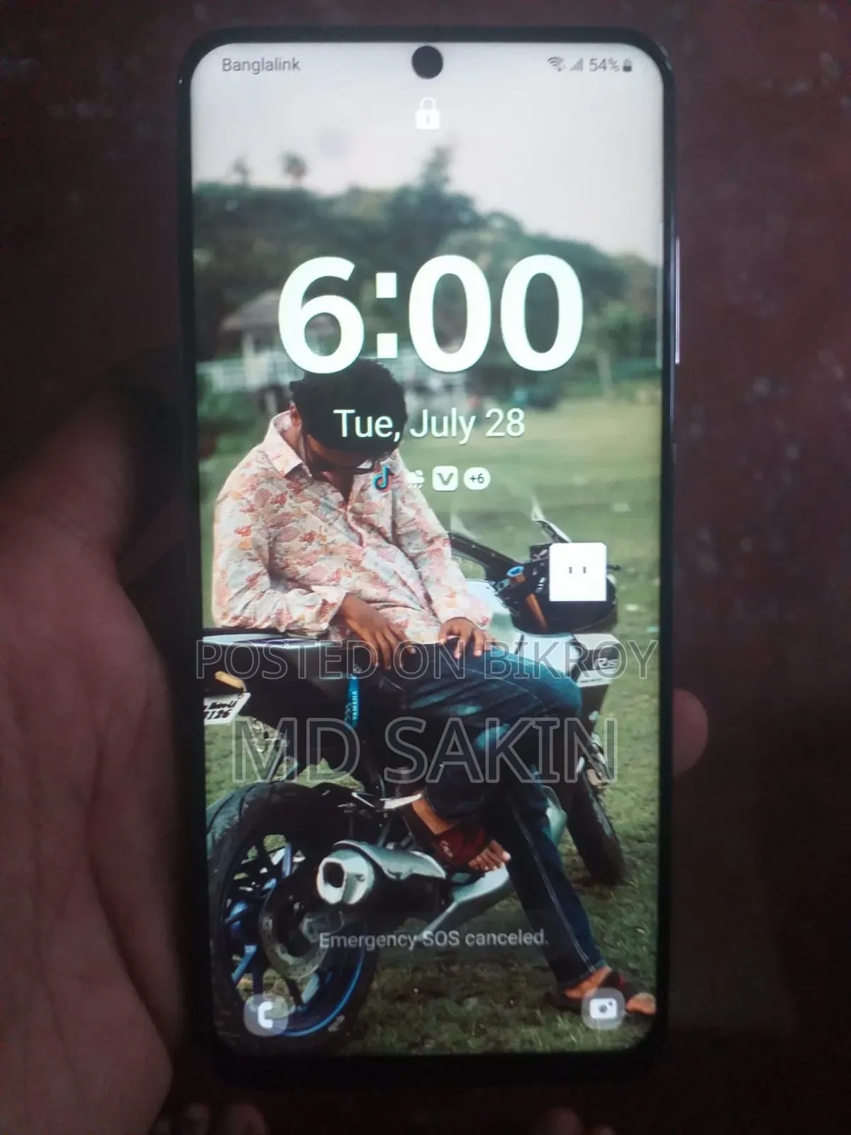 Samsung Galaxy S20 5G Uw 128 GB Black