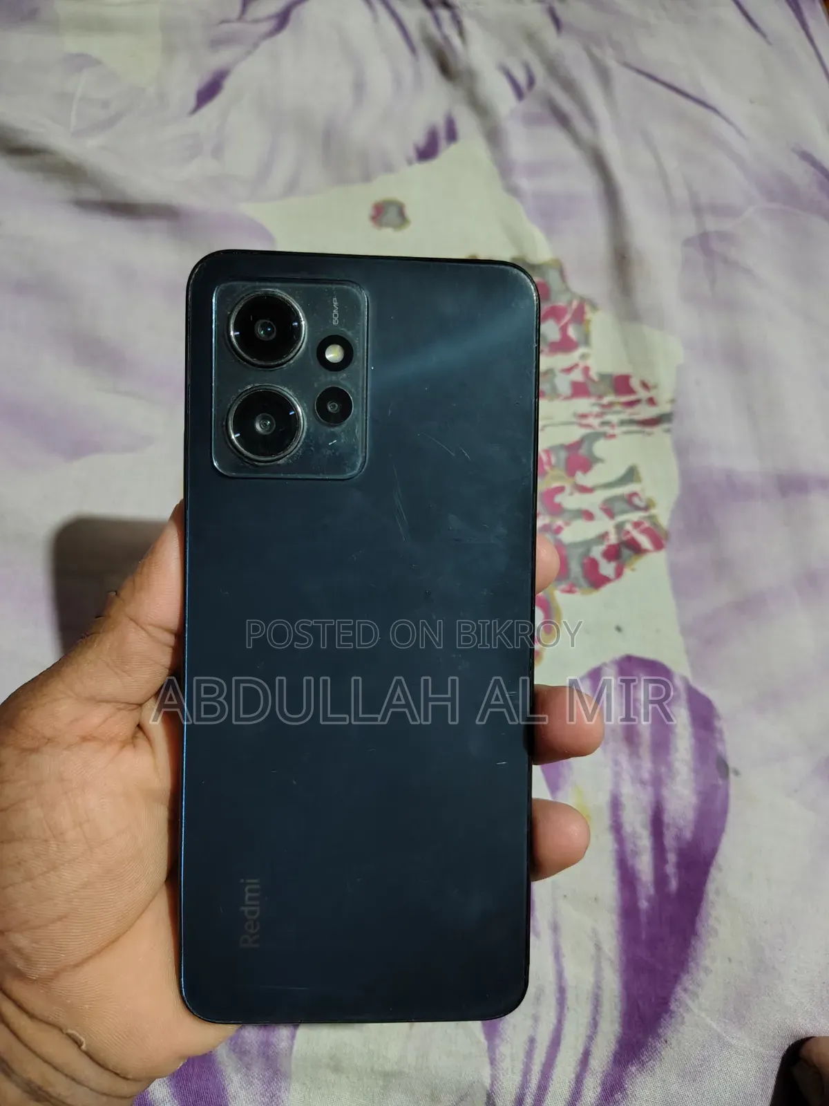 শাওমি রেডমি নোট ১২ ১২৮ জিবি কালো