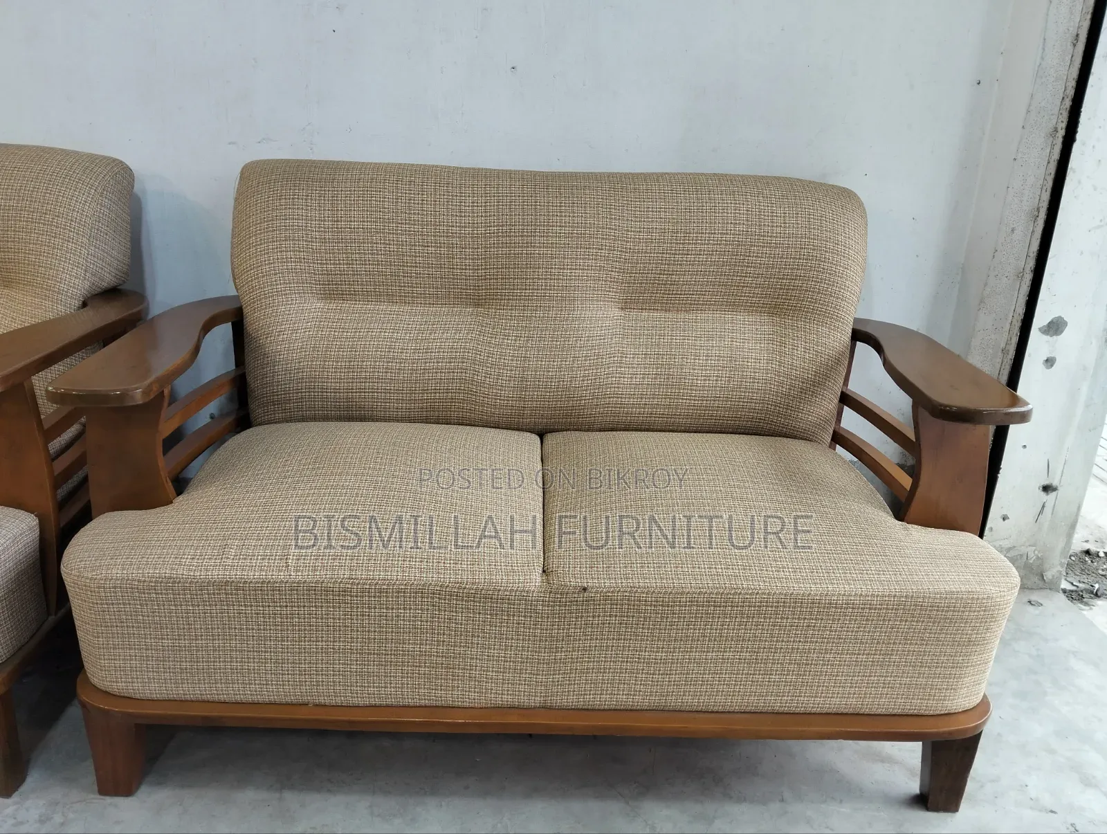 Neem Wood 2:2:1 Sofa