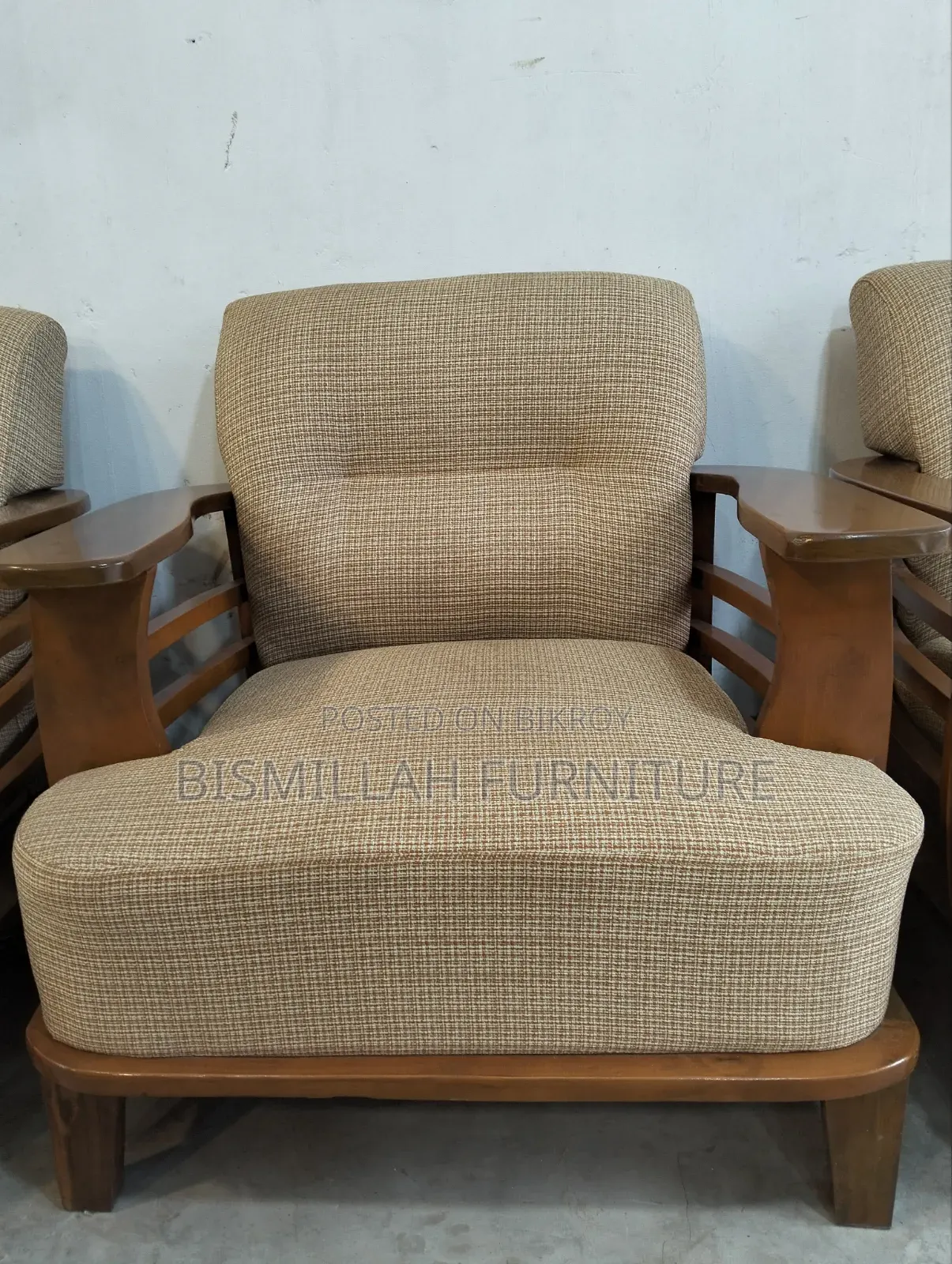 Neem Wood 2:2:1 Sofa