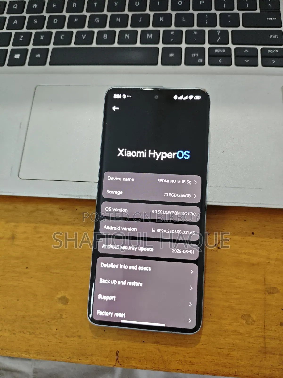 Xiaomi Redmi Note 15 256 GB Blue