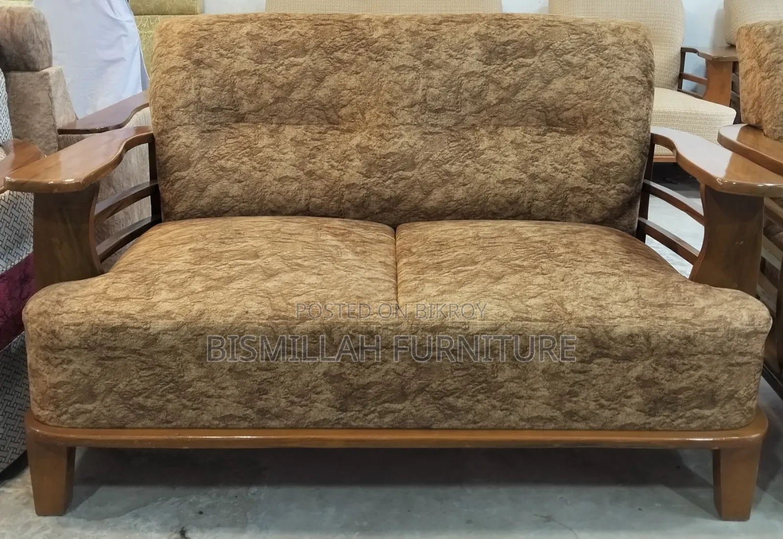 Neem wood sofa