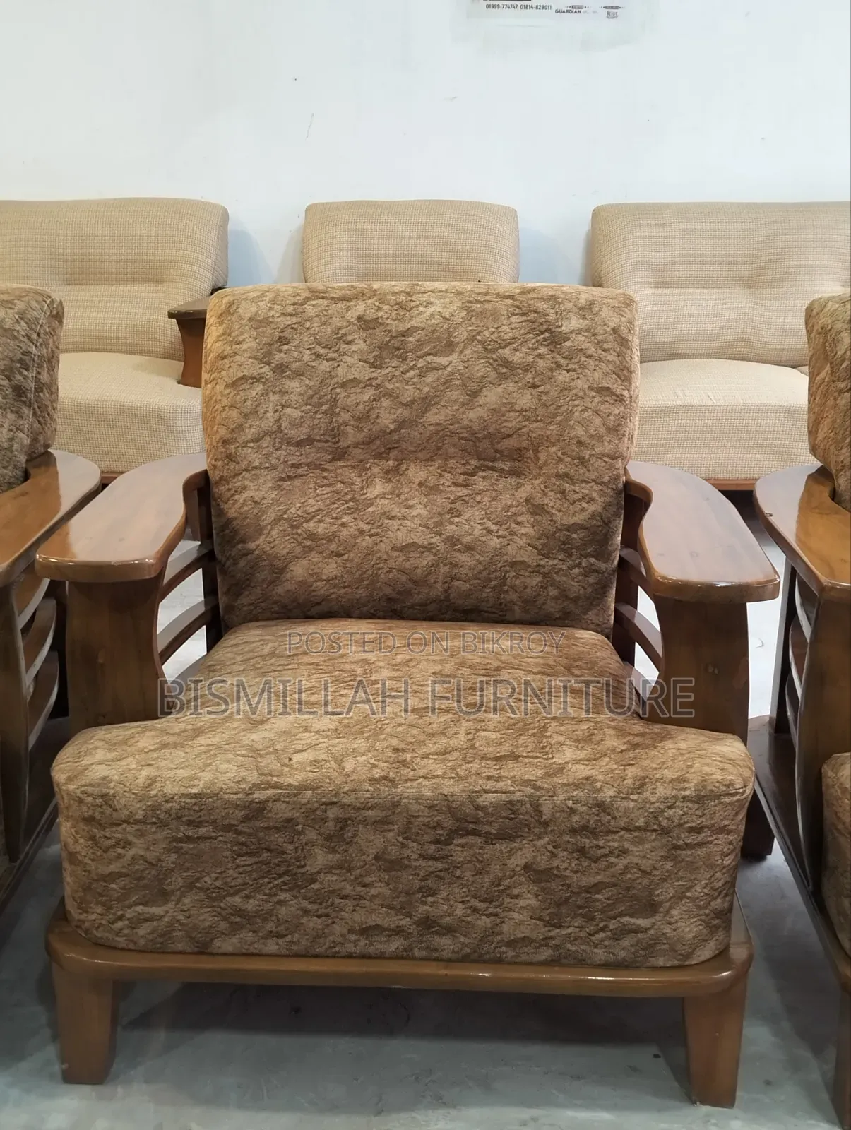 Neem wood sofa
