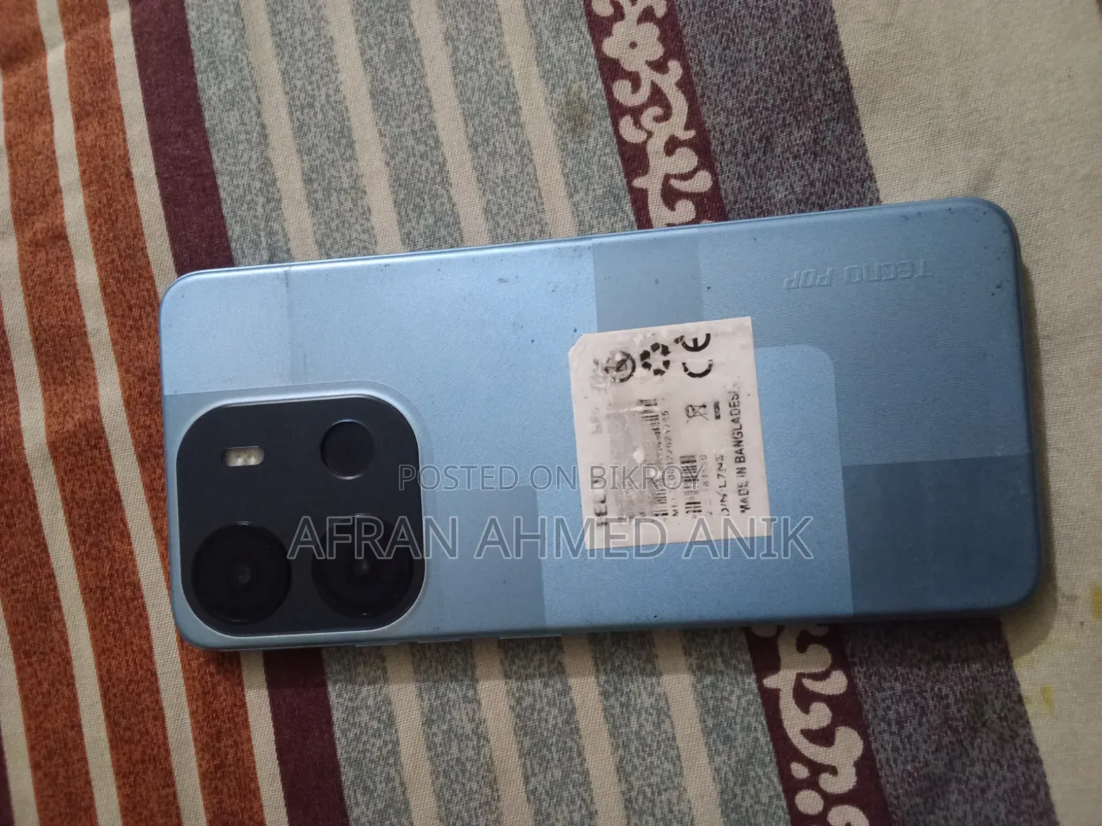 Tecno Pop 7 64 GB Black
