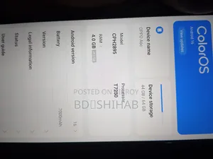 New Oppo A6c 128 GB Silver