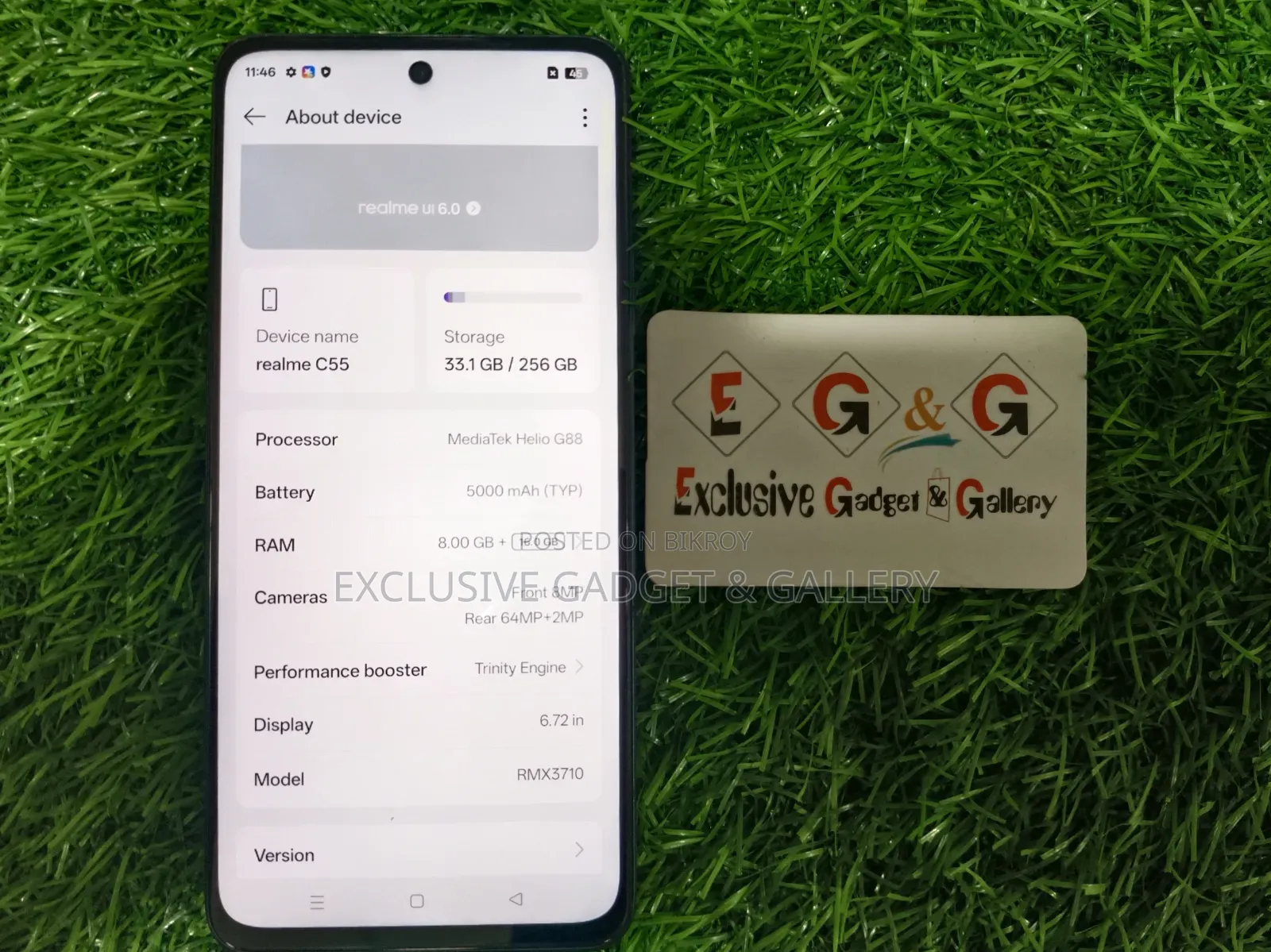 Realme C55 256 GB Black