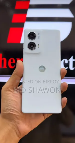 মটোরোলা এজ ৫০ ফিউশন ১২৮ জিবি সাদা