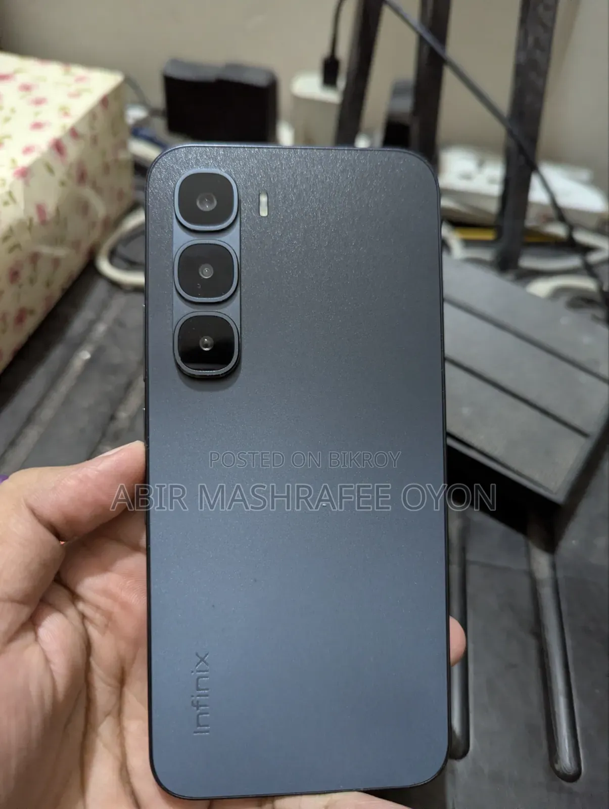ইনফিনিক্স হট ৬০ প্রো ১২৮ জিবি ব্ল্যাক