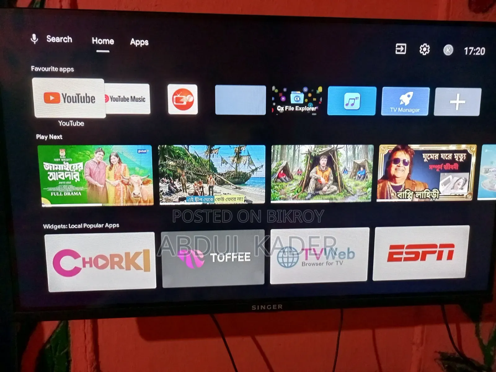 Singer Android TV