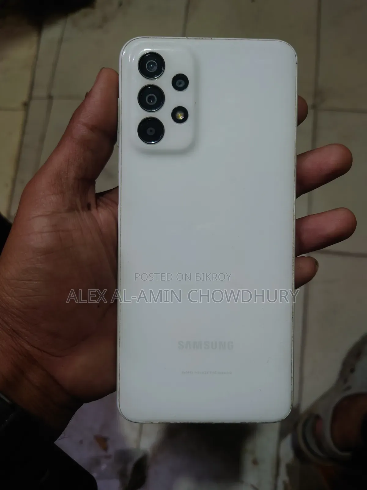 স্যামসাং গ্যালাক্সি এ২৩ ১২৮ জিবি সাদা