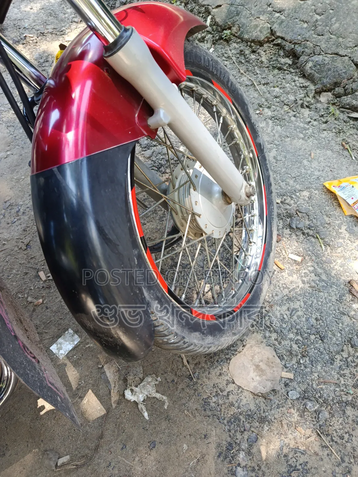 বাজাজ সিটি ১০০ ২০১৭ রেড