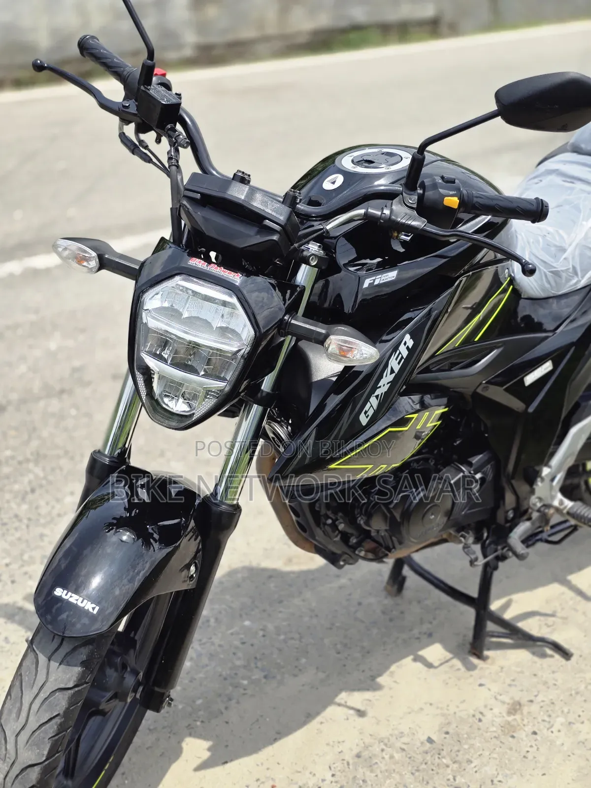 Suzuki Gixxer 2025 Black
