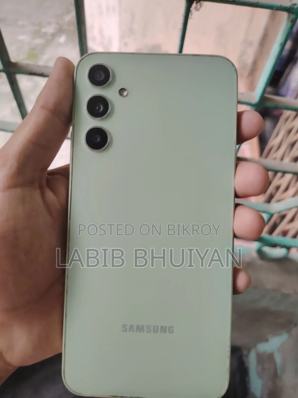 স্যামসাং গ্যালাক্সি এ৩৪ ৫জি ১২৮ জিবি গ্রিন