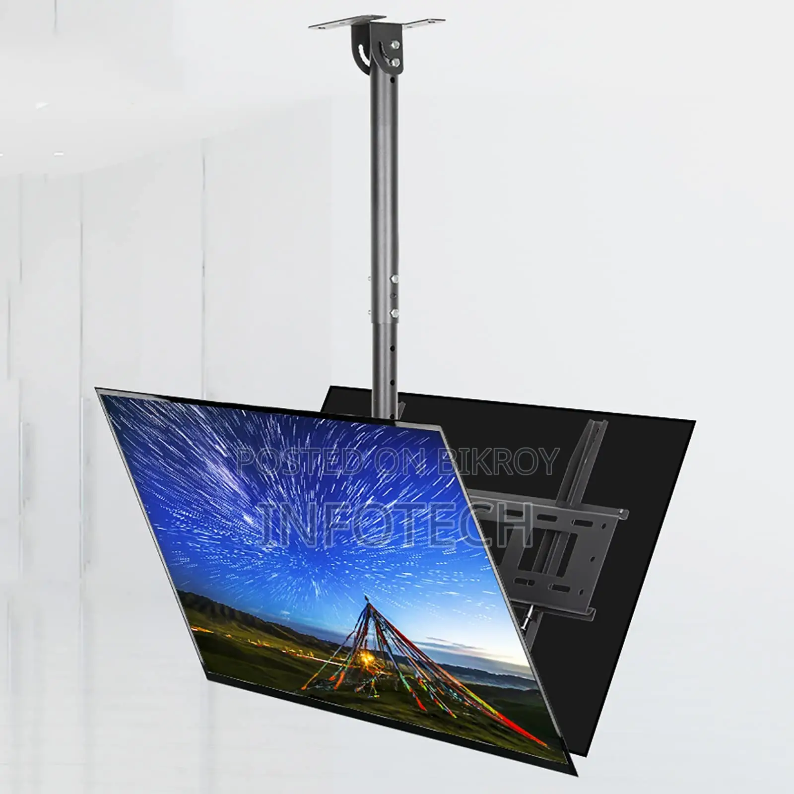 Kaloc KLC-T2 (32-75) Inch Dual TV Ceiling Mount