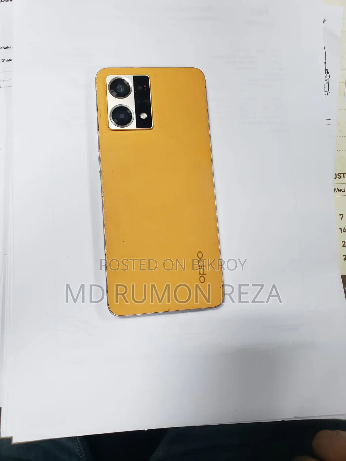 Oppo F21 Pro 128 GB Yellow
