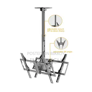 Kaloc KLC-T2 (32-75) Inch Dual TV Ceiling Mount