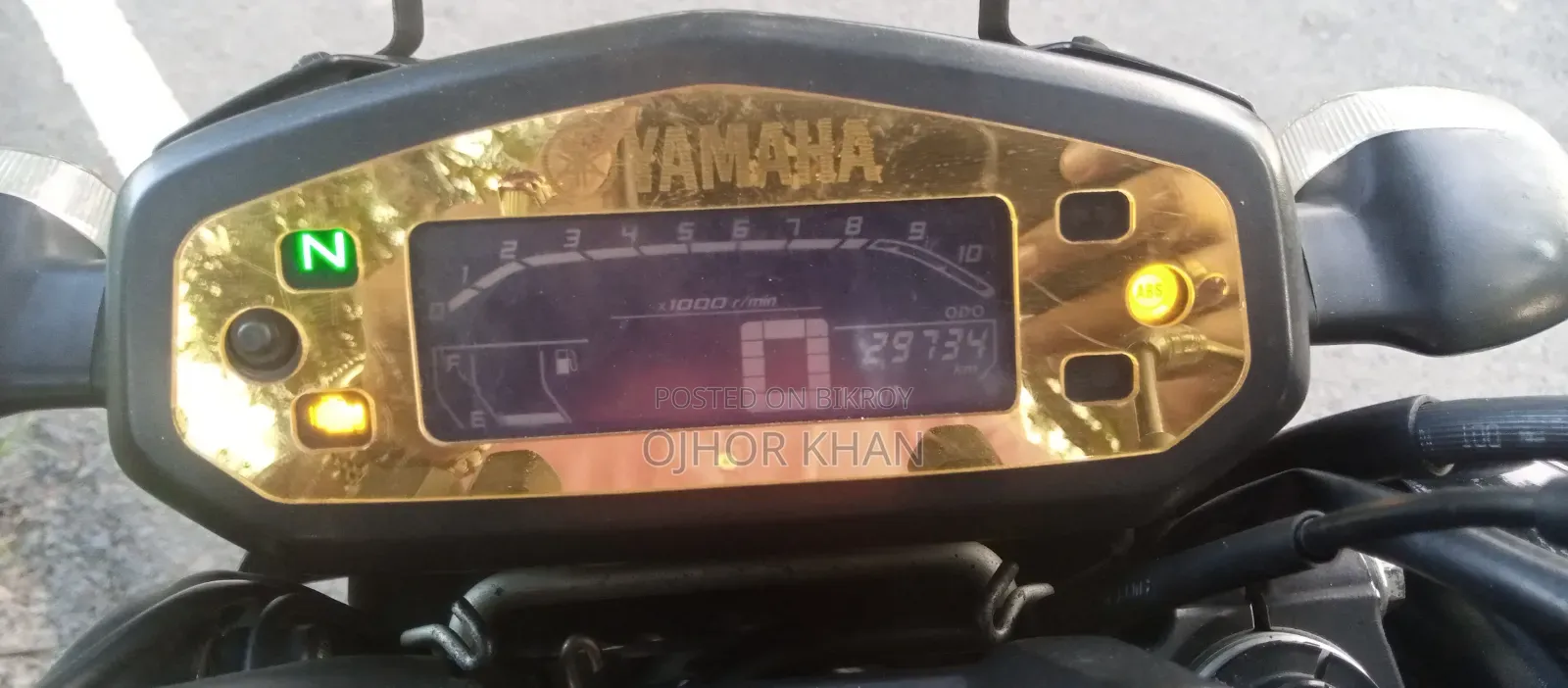 ইয়ামাহা এফজেডএস ভি৩ ২০২২ কালো