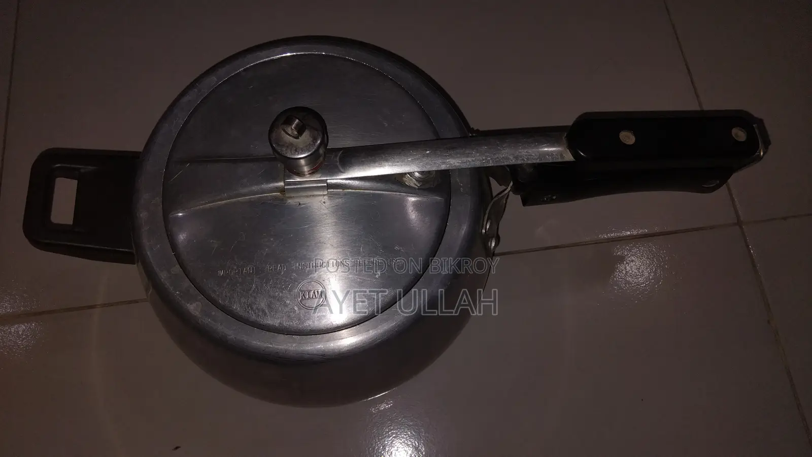 Kiam Pressure Cooker 5.5 Litres