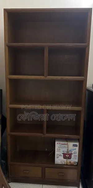 Shegun Wood Custom Bookcase