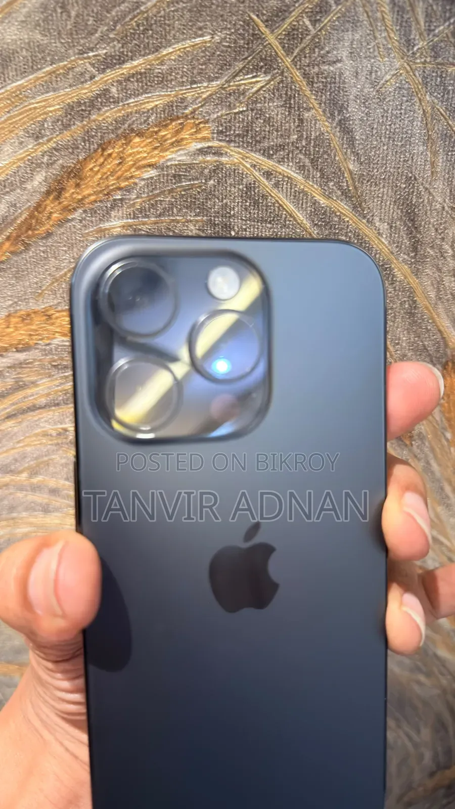 অ্যাপল আইফোন ১৬ প্রো ২৫৬ জিবি ব্ল্যাক