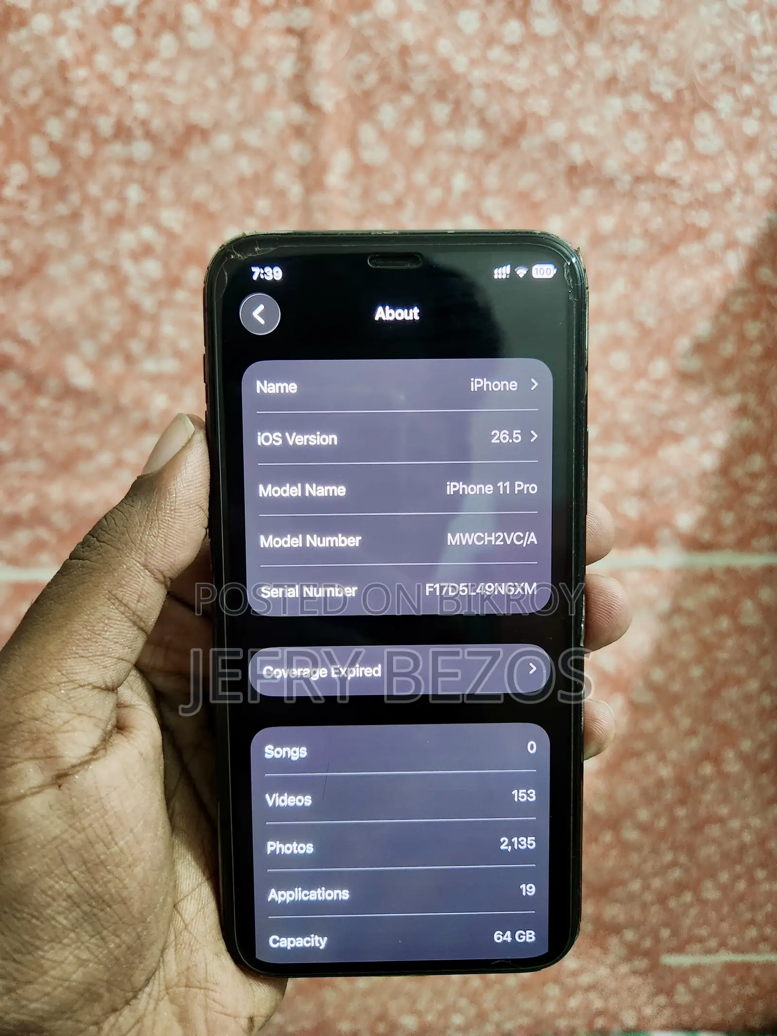 Apple iPhone 11 Pro 64 GB Gray