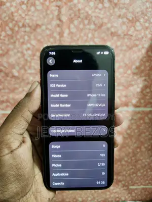 Apple iPhone 11 Pro 64 GB Gray