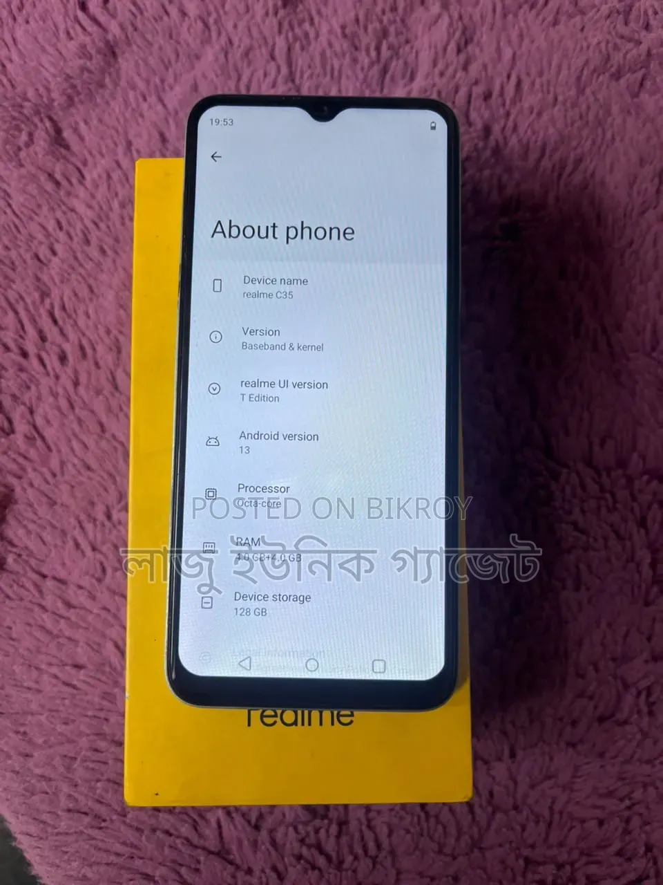 Realme C35 128 GB Silver
