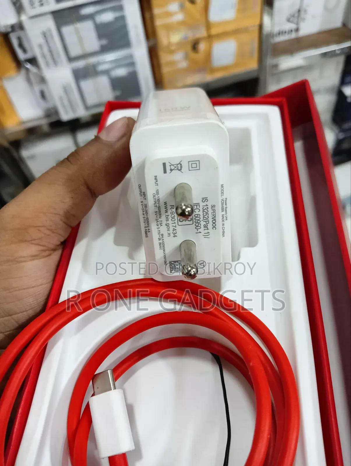 One Plus 160 Watt Supervooc Official Original Charger