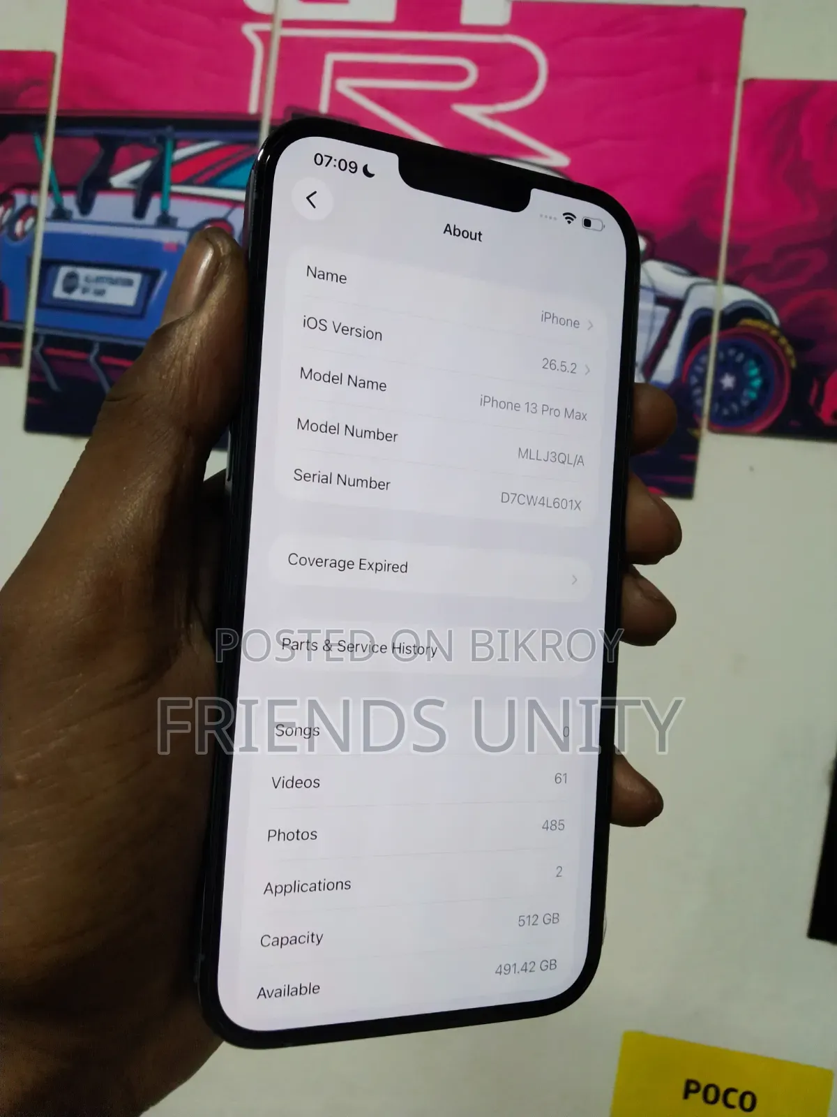 অ্যাপল আইফোন ১৩ প্রো ম্যাক্স ৫১২ জিবি
