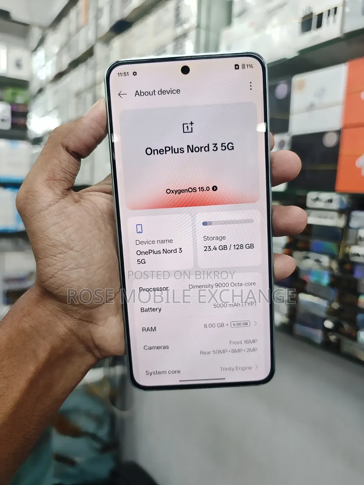 OnePlus Nord 128 GB Silver