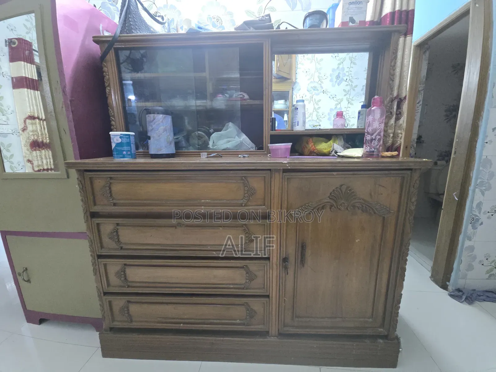 Teak Wood Wardrobe