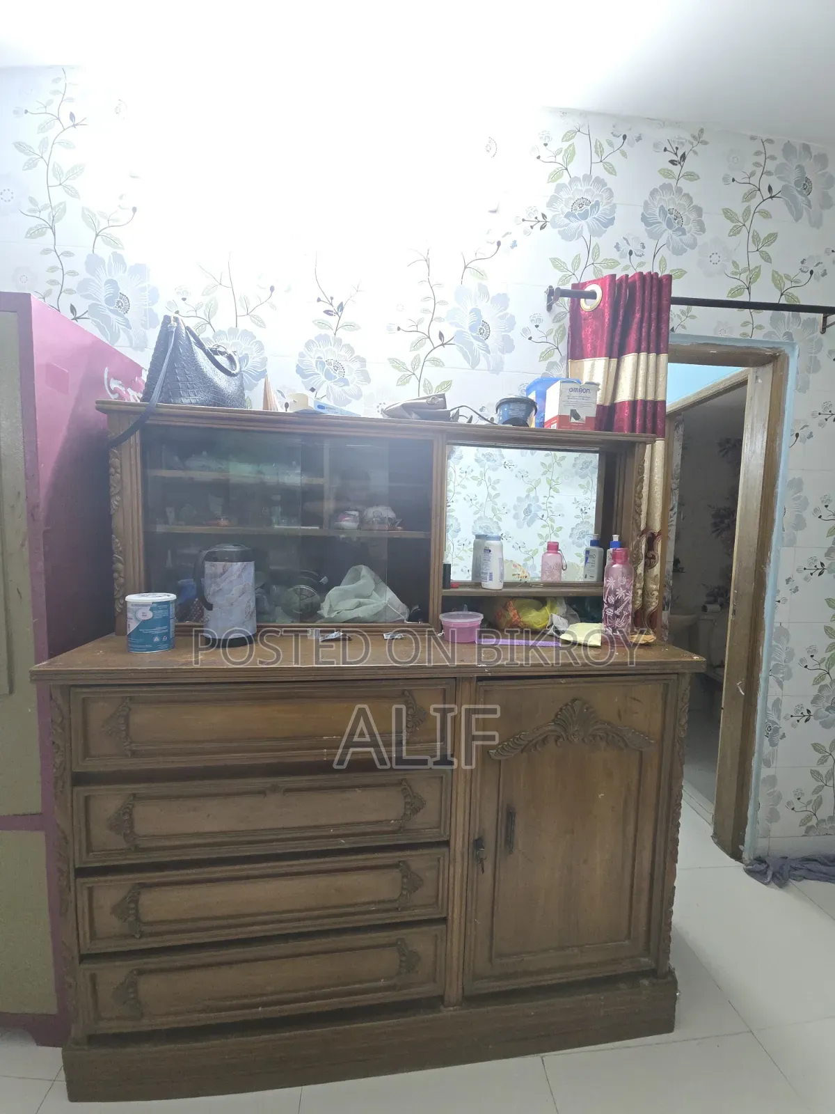 Teak Wood Wardrobe